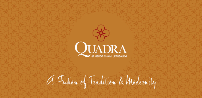 A Fusion of Tradition & Modernity | QUADRA - 37 MEKOR CHAIM, JERUSALEM
